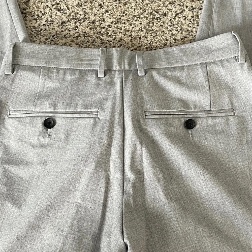 Men's Gray Dress Pants